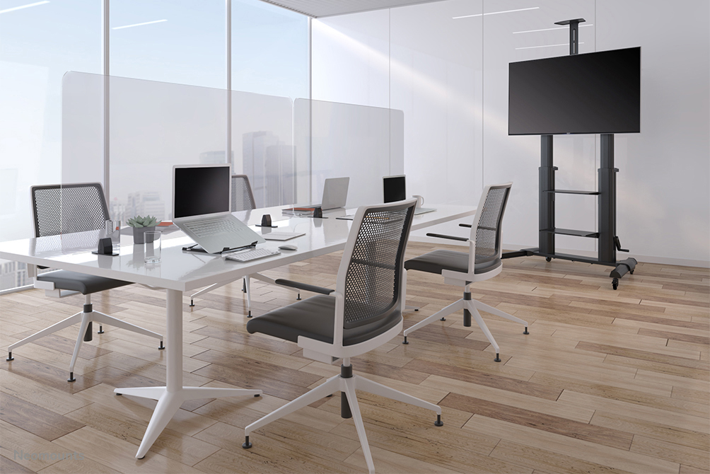 Neomounts NS-CLMPSTANDBLACK Juego de pinzas de escritorio (2 uds.) - máx 8 kg